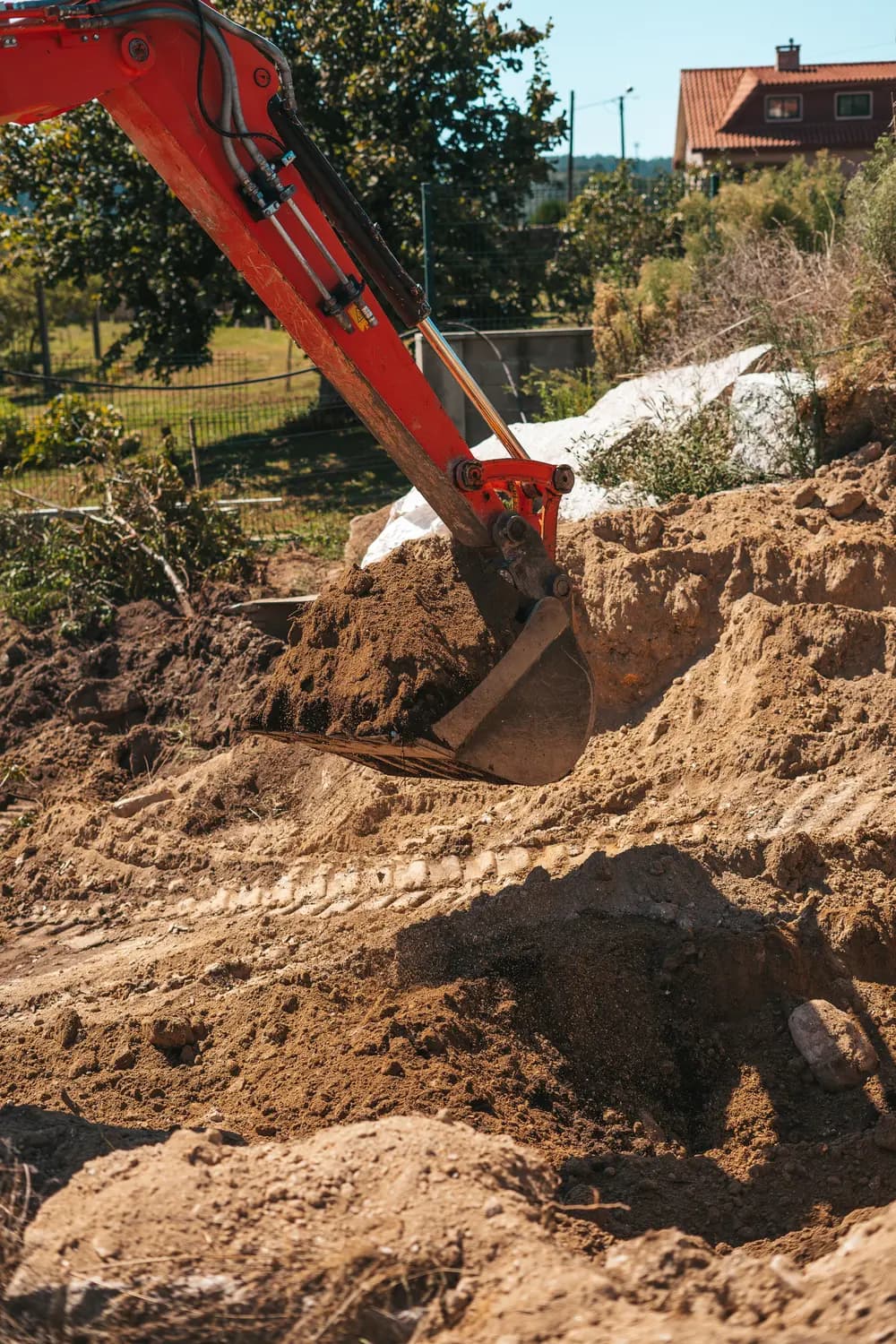 Chantier de coffrage