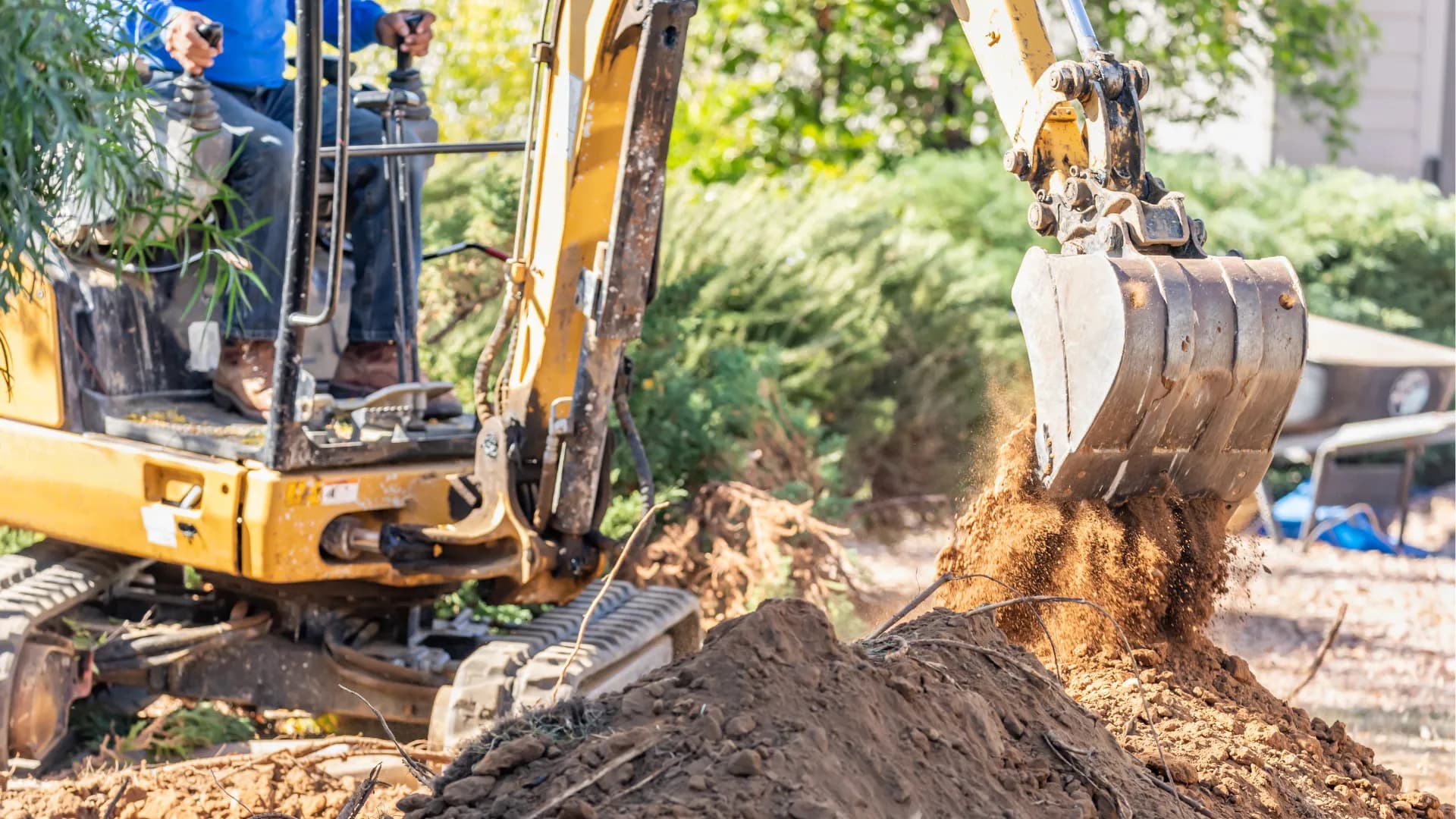 Chantier d’excavation