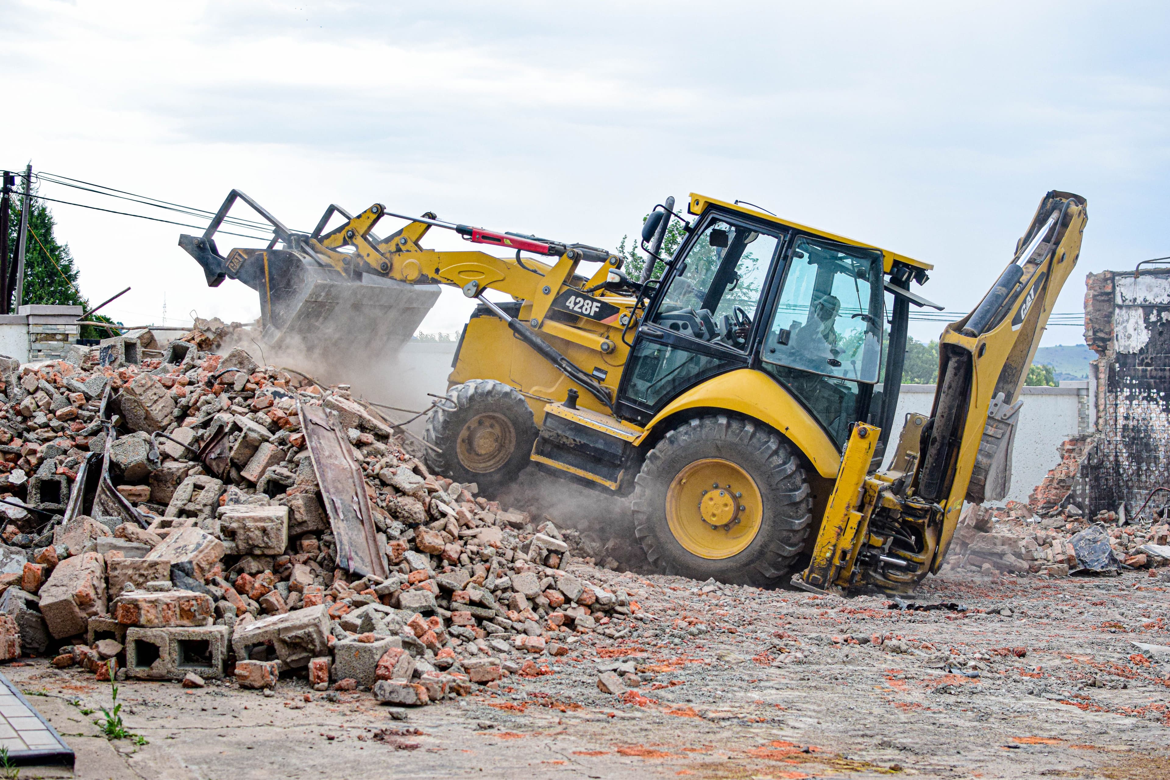 Chantier de démolition